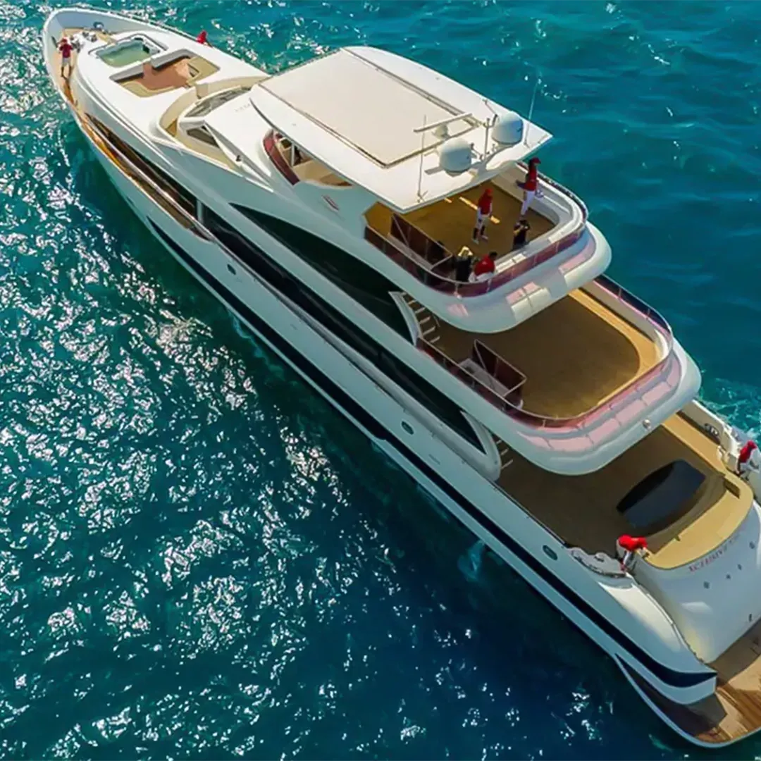 Superyacht Tour with 5 star Dining Experience